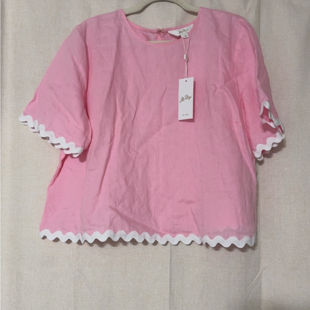 Lily Pulitzer Nik Short Sleeve Too
